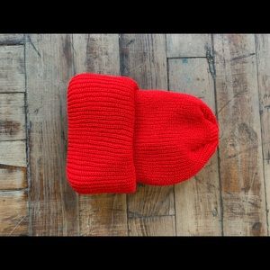 Vintage 3 layered ribbed skull cap